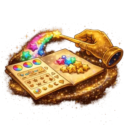 Customize your virtual stars.